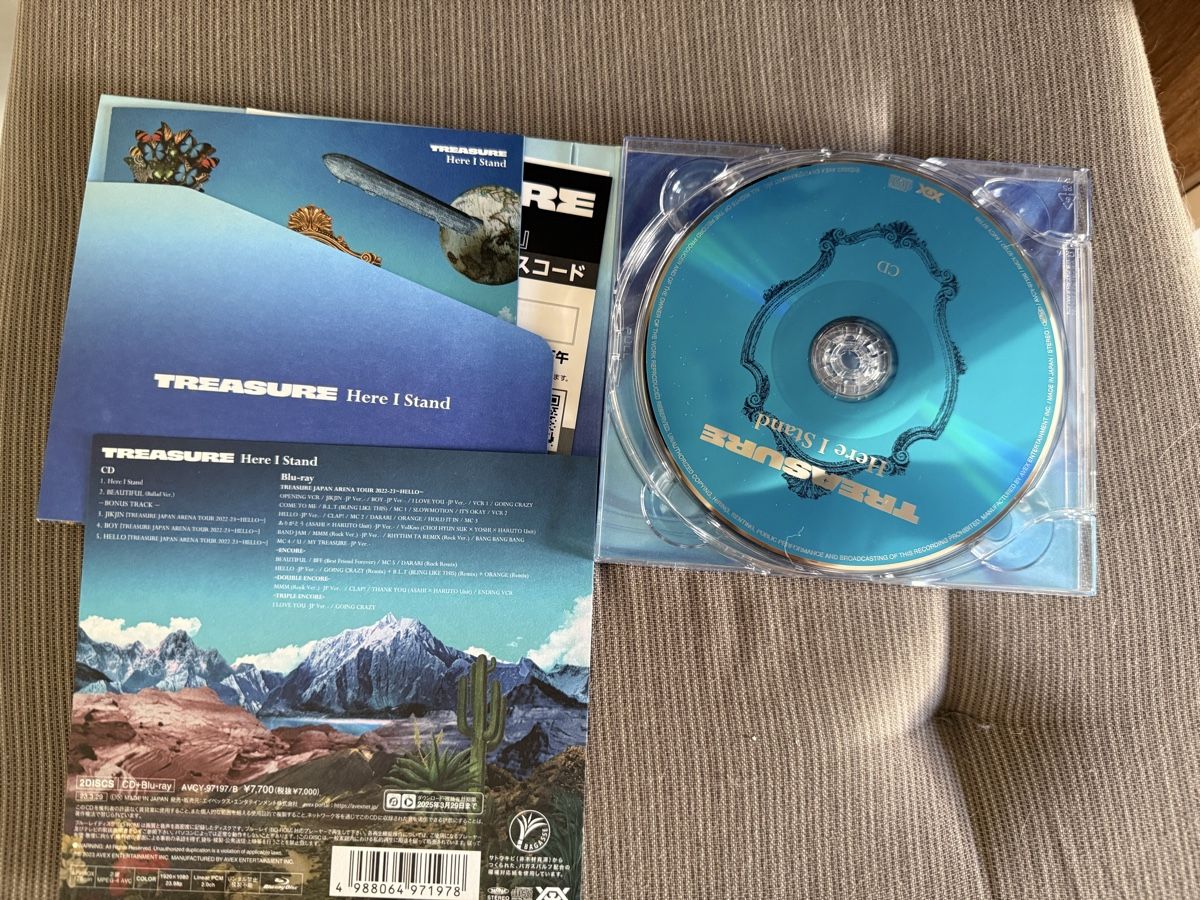 Tutti i DVDs: Treasure - Here I Stand - CD + Blu-ray – Nuovo e nell'imballaggio originale da Castel San Pietro venduto da val_rm7 3