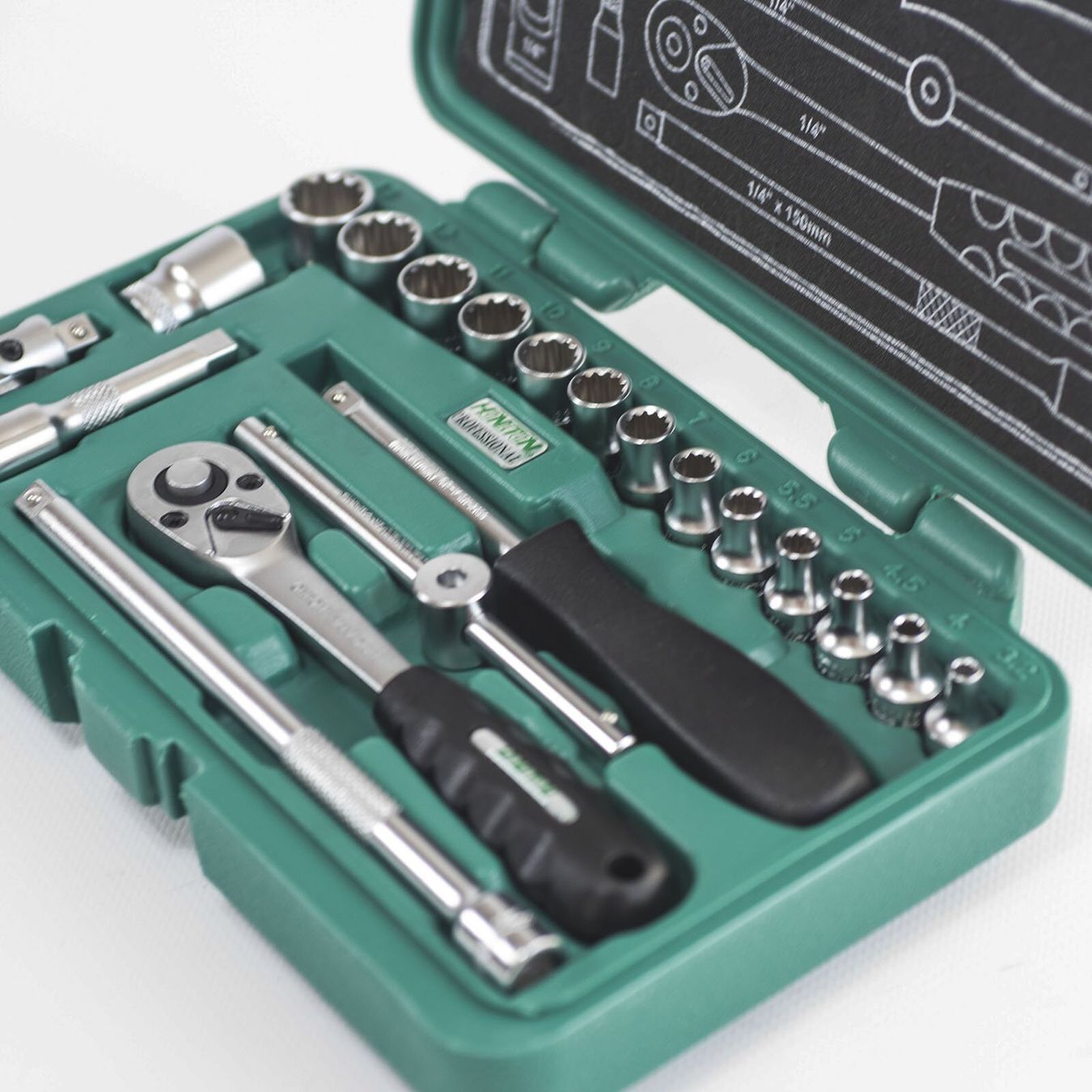 Tutti gli attrezzi: Steckschlüssel-Satz 1/4", 20Stück – Nuovo e nell'imballaggio originale da Rothrist venduto da Jacktk 1