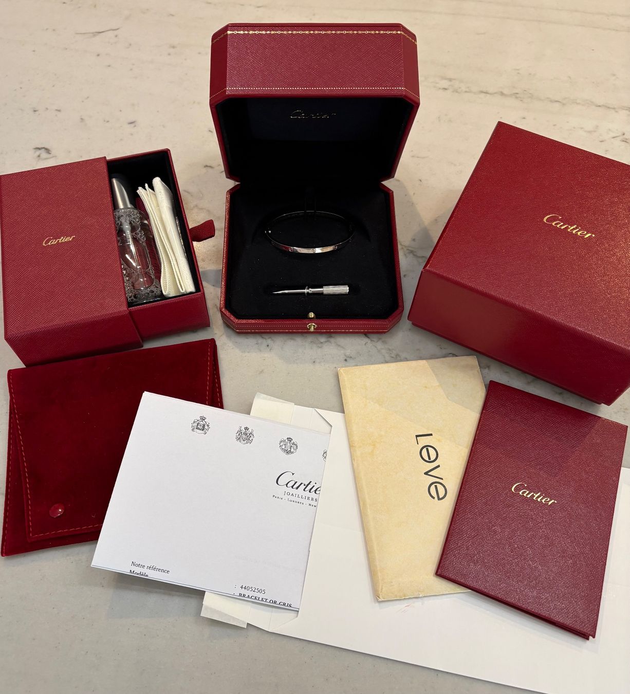 Bracciali & Braccialetti: Cartier Love Small 17 – Usato da Rolle venduto da pioupiou76