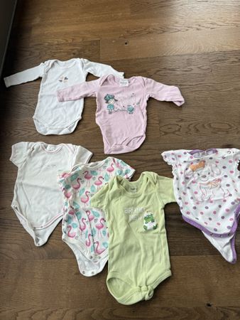 Baby Body Set, Grösse 62/68, kurzarm & langarm