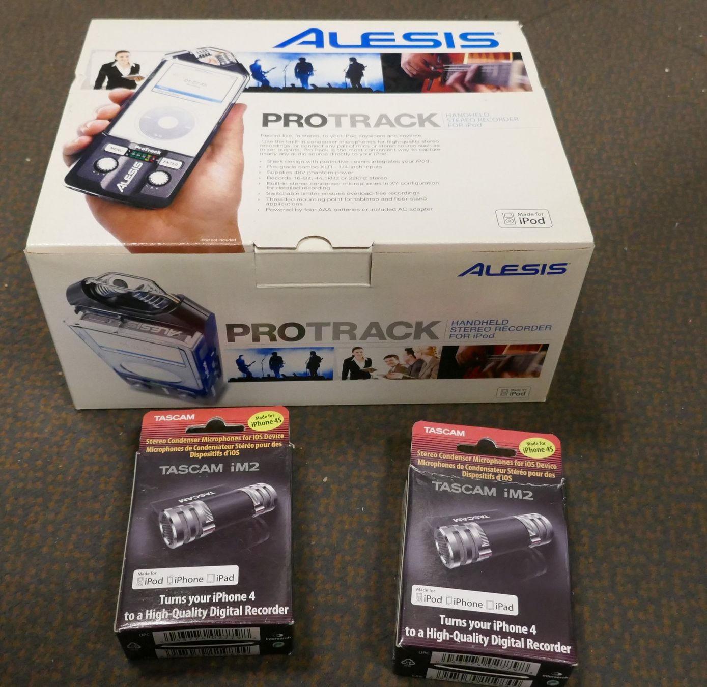 Alesis Registratori: Alesis ProTrack und Tascam iU2 Interfaces – Nuovo e nell'imballaggio originale da Wenslingen venduto da FairlightCMI 3