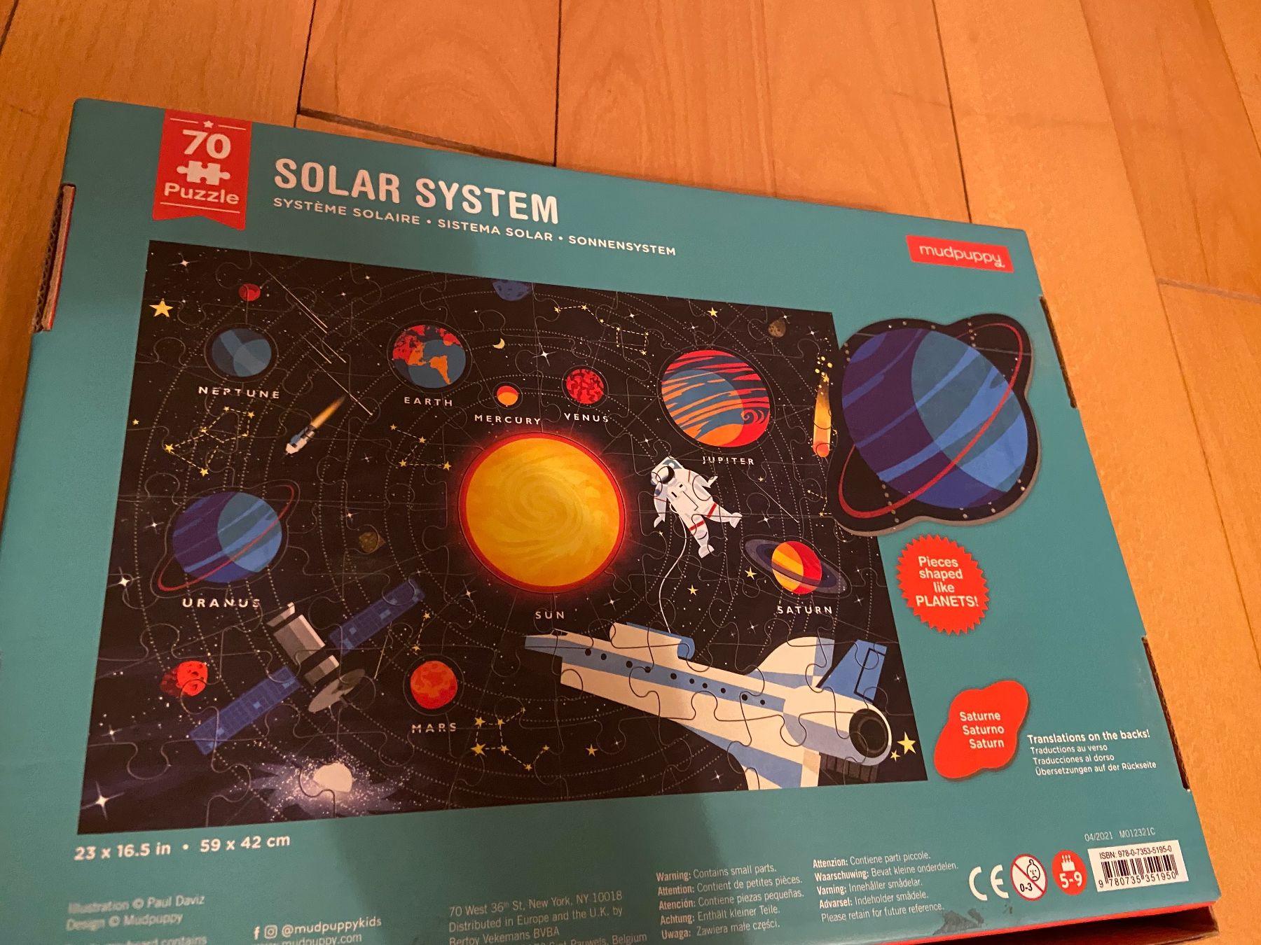 Puzzle: Puzzle Solarsystem – Usato da Burgdorf venduto da Bunnyface 2
