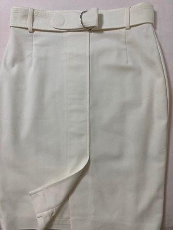 Akris Damen Rock Gr.38  Farbe Milch - Waiss