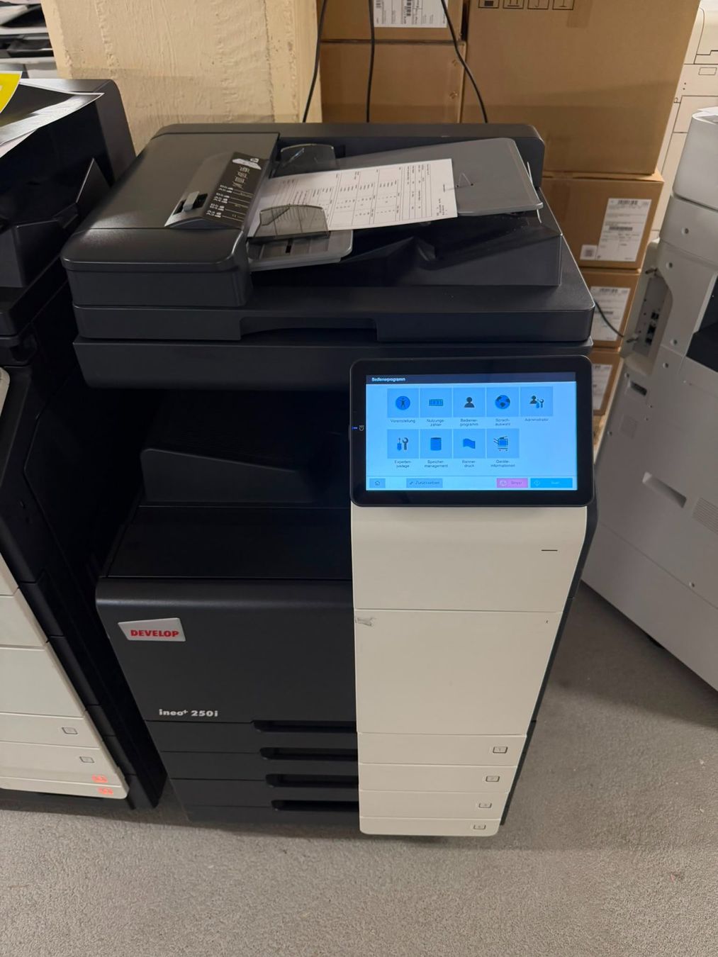 Konica Drucker: DEVELOP ineo+ 250i A3 Farb-Multifunktionsdrucker | Nur 2'930 – Gebraucht aus Dottikon von refurbished-IT 1