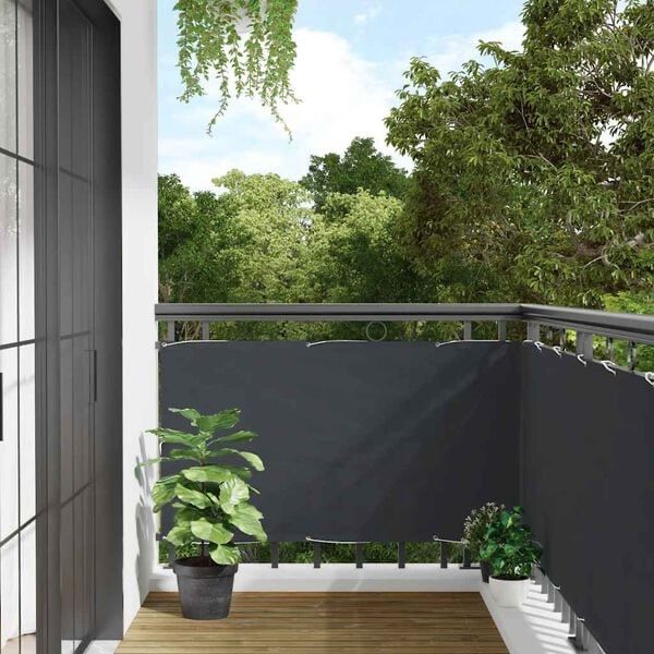 Altri Accessori: Écran d'intimité de balcon anthracite 600x75 cm PVC – Nuovo e nell'imballaggio originale da Palézieux venduto da bantouklan1 1