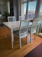 Esszimmer-Set – ROSENTORP Esstisch & 4x EKEDALEN Stühle