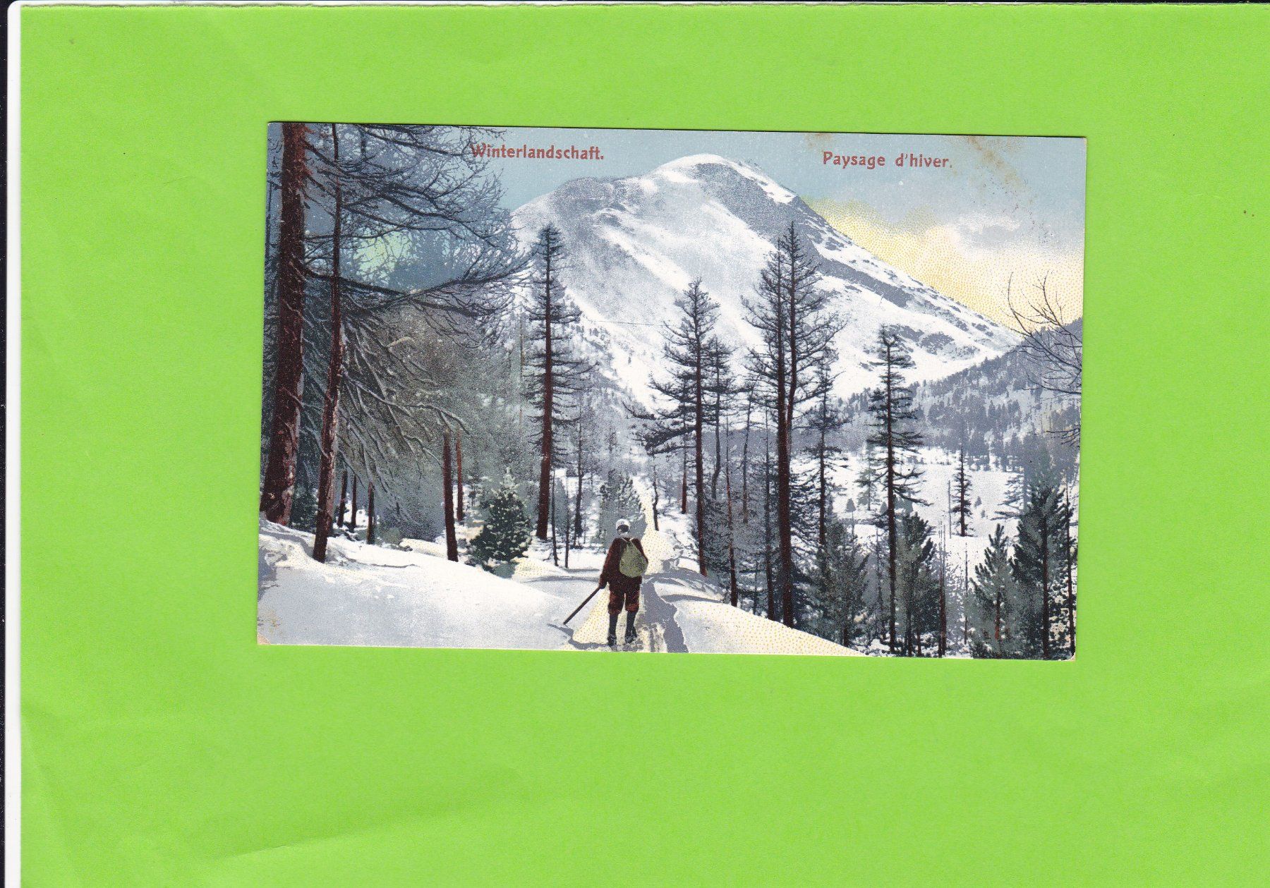 Cartoline postali: Paysage d'hiver – Usato da St. Peterzell venduto da neckertal