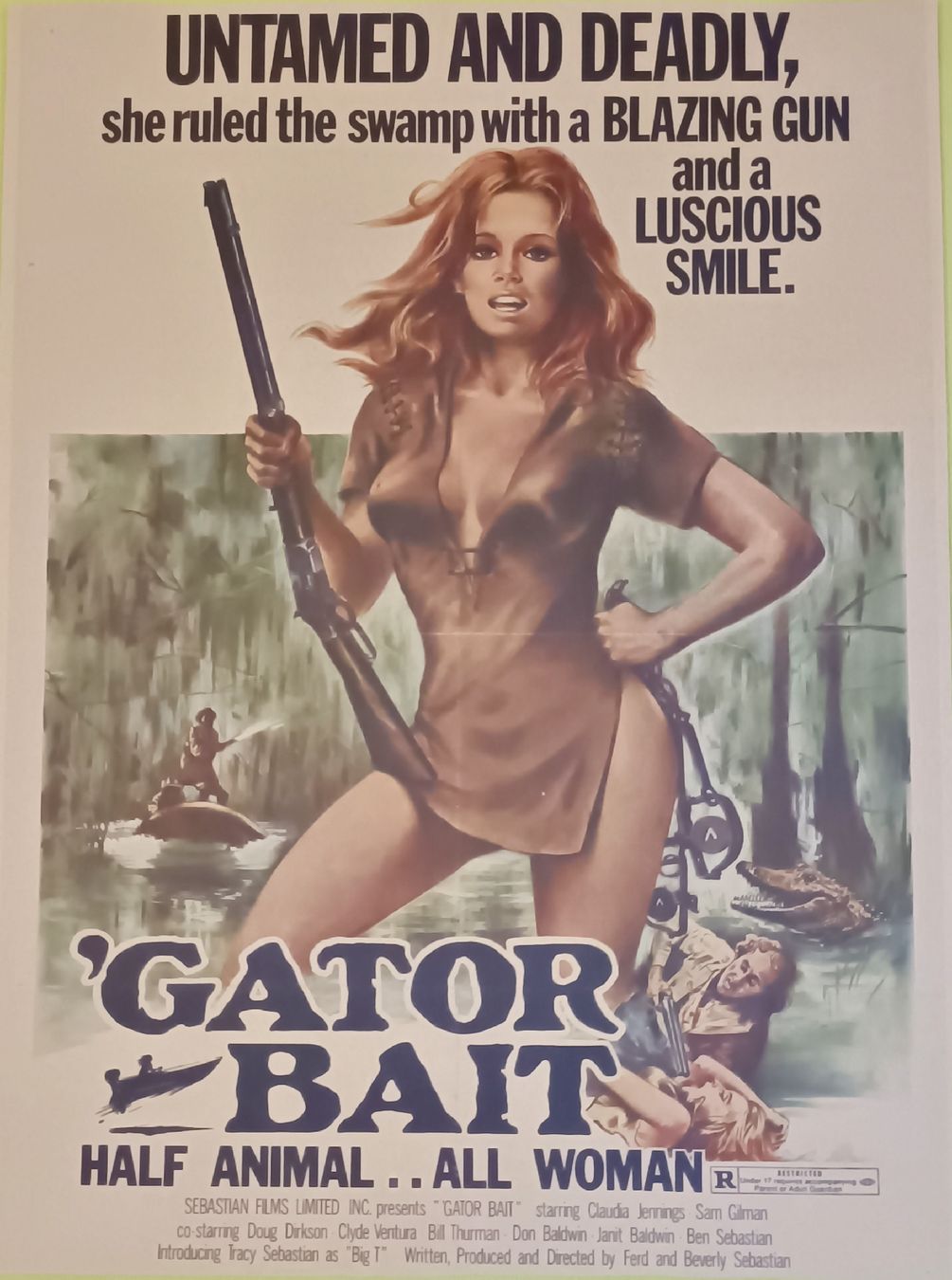 Foto & Immagini: GATOR BAIT Film Poster A3 Horror – Nuovo (secondo la descrizione) da Luzern venduto da cryptonic79