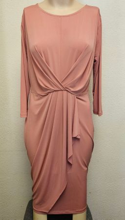 BODYFLIRT Damen Kleid Altrosa Gr. M (40/42)