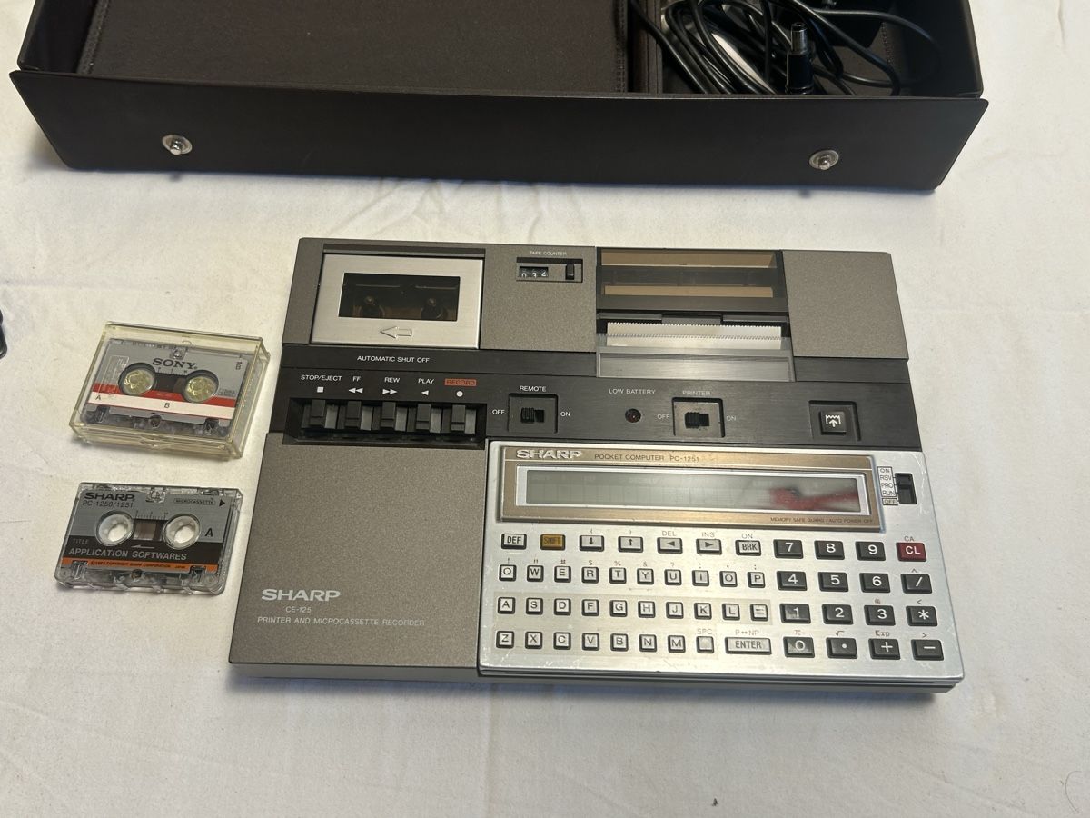 PC: Sharpe Pocket Computer PC-1251 – Difettoso da Geneve venduto da Fil1997 1