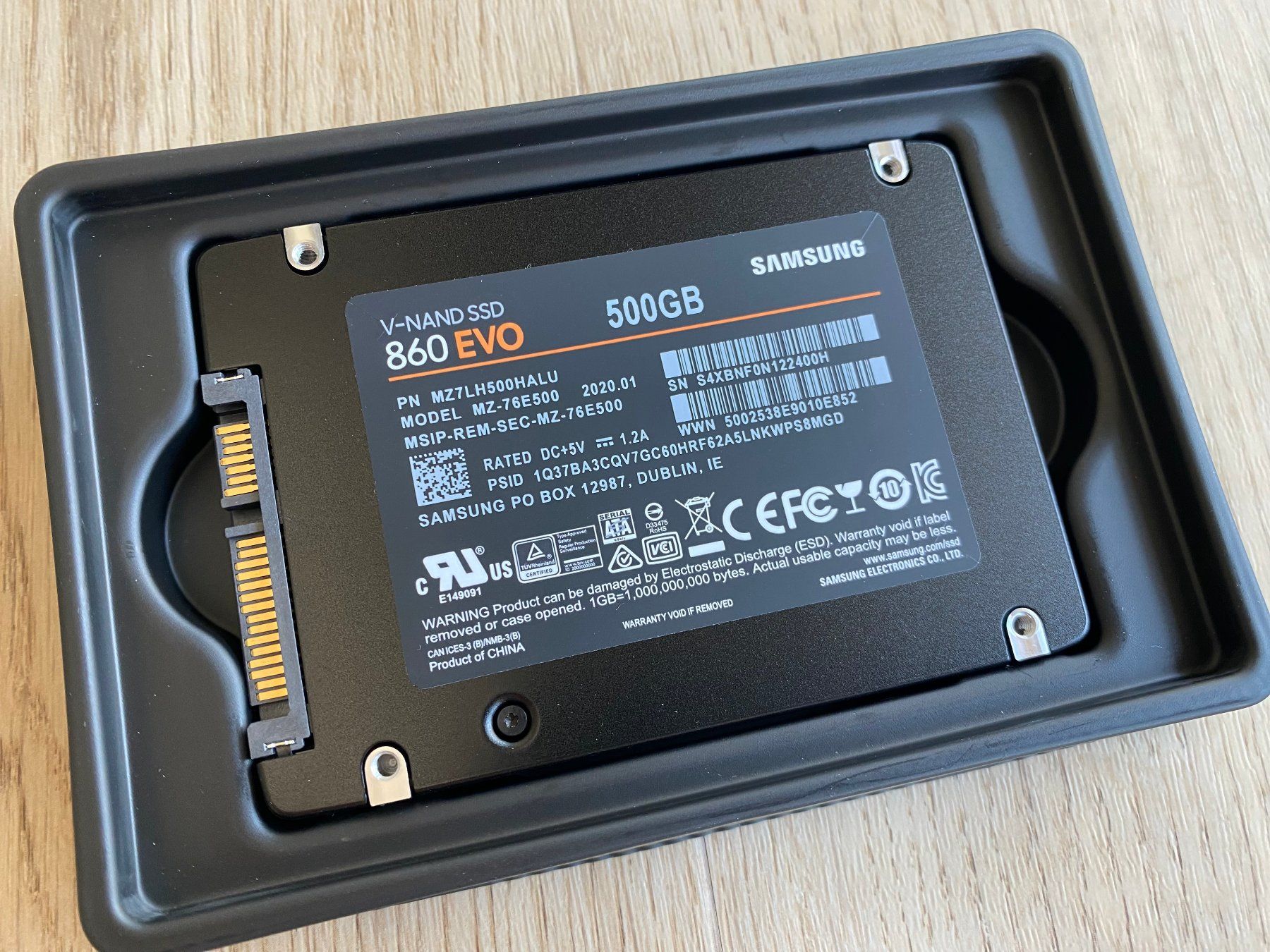 Samsung Harddisks: Samsung 860 EVO 500GB SATA SSD 2.5" – Gebraucht aus Wetzikon ZH von BackToRetro 4