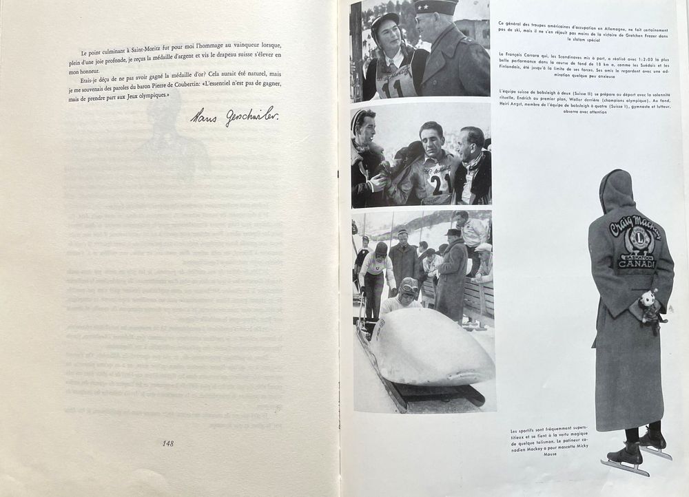 Les Jeux Olympiques de StMoritz & Londres 1948 Kaufen auf Ricardo