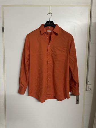 Herren Hemd orange Grösse XL guter Zustand