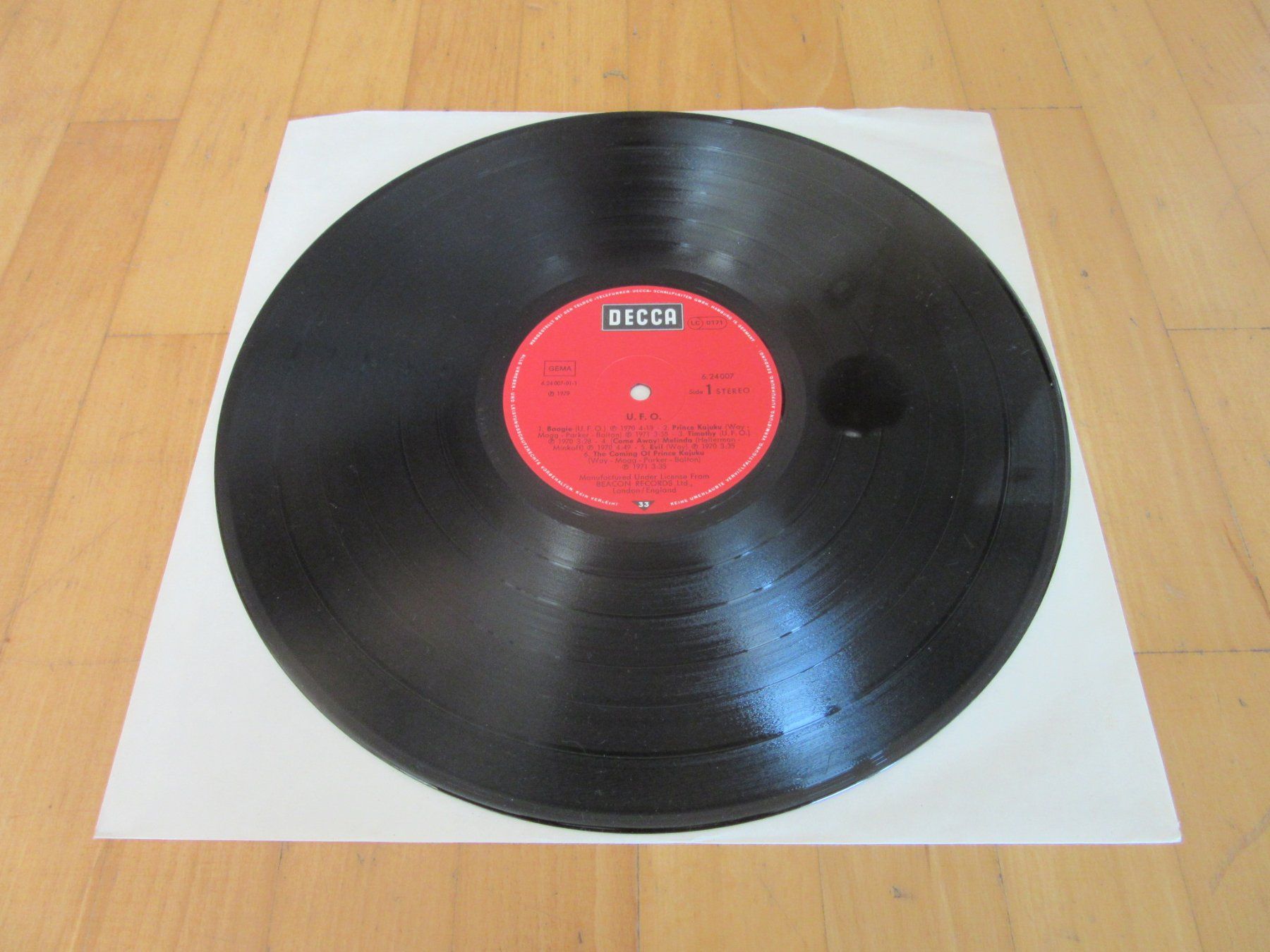 Dischi in vinile: Langspielplatte "UFO" - UFO – Usato da Degersheim venduto da Tforelle 2