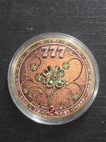 Glücks-Taler "Luck-Faith-Destiny 777" - Neuwertig!