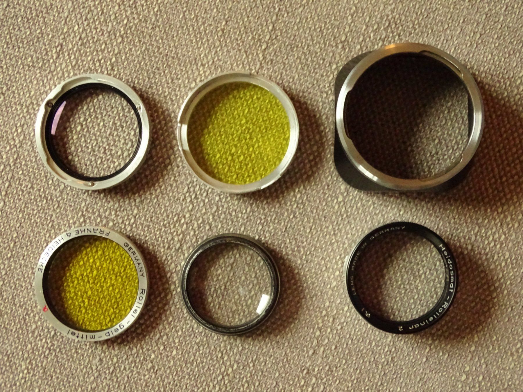 Filter: Rolleicord Filter / Vorsatzlinsen – Gebraucht aus Hirzel von Musicman03