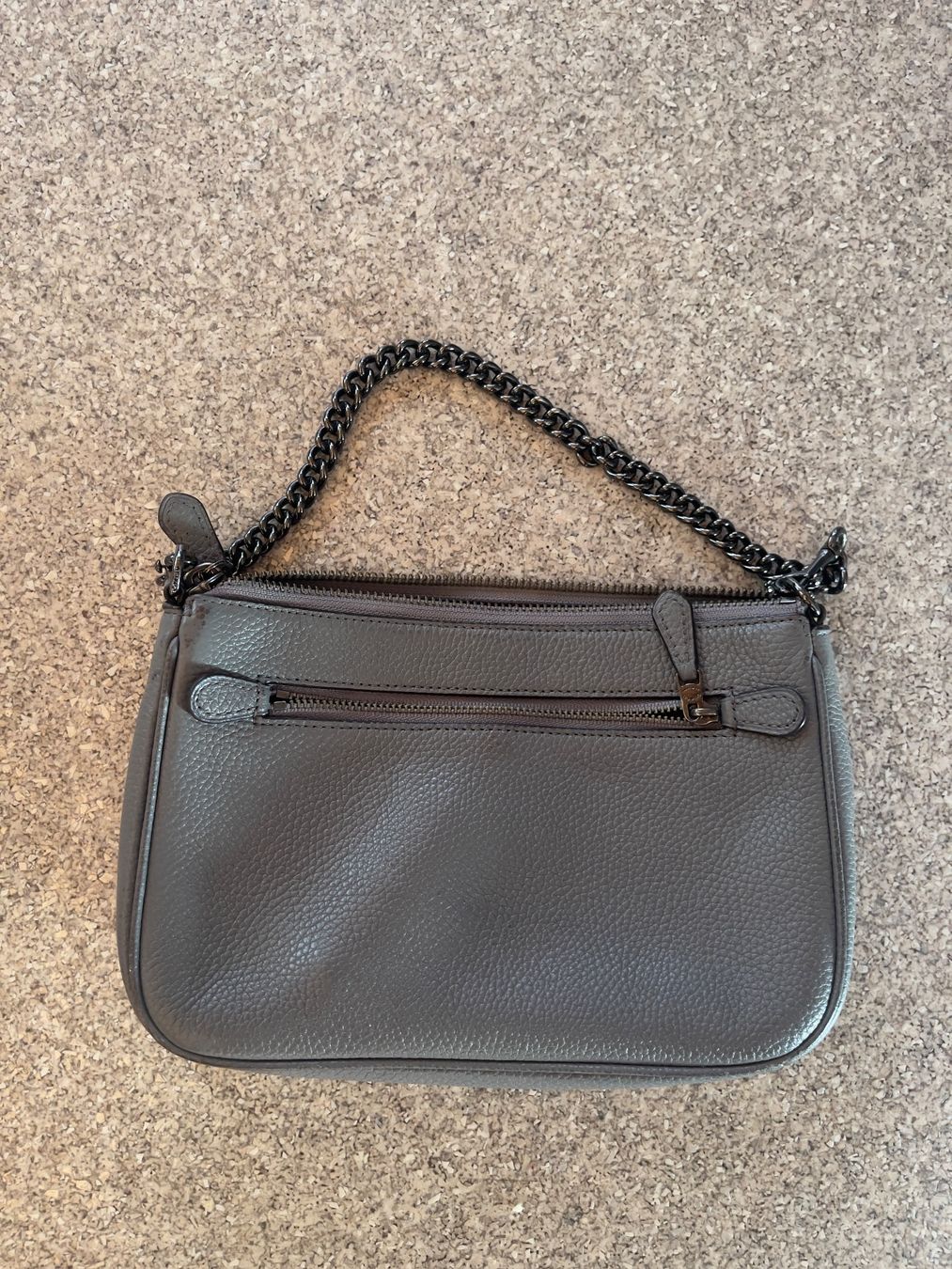 Coach Borse da donna: Sac Coach en cuir gris! – Usato da Ravoire venduto da Laplume1920 1