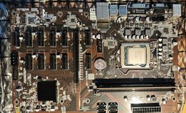 B250BTC mit CPU