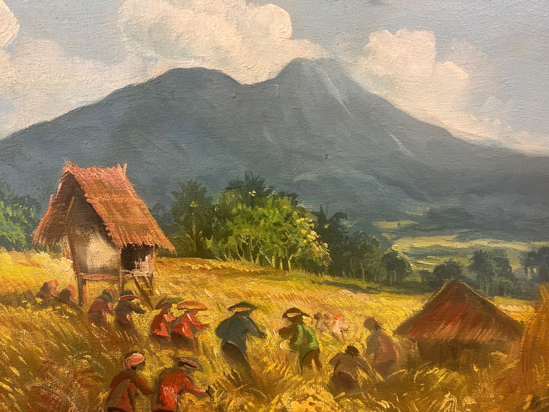 Gemälde: HUILE SUR CARTON SIGNÉE – Gebraucht aus Genève von Qanil77 1