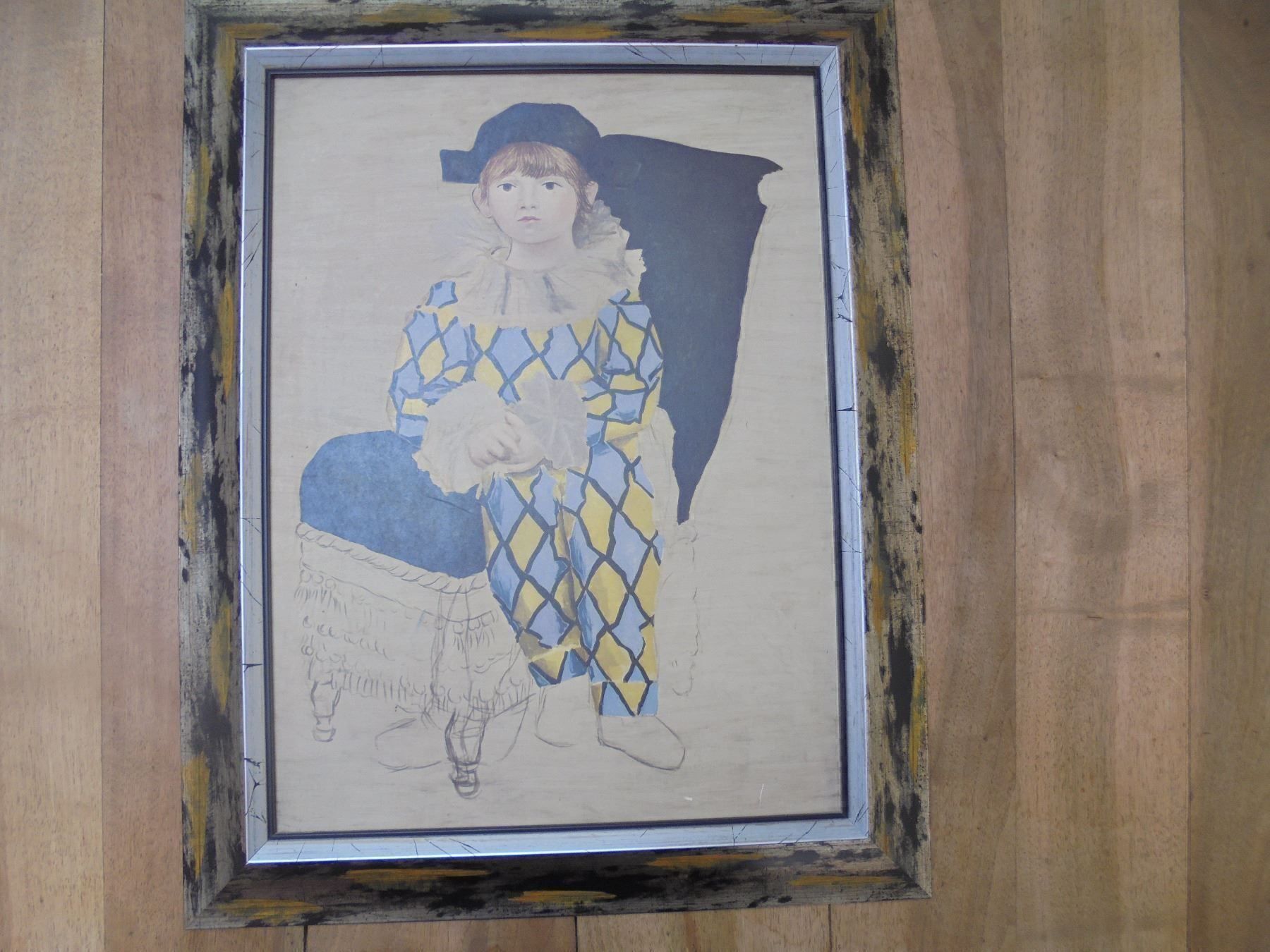 Tableaux: Arlequin - Picasso - Reproduction exacte – D'occasion à Vessy par mafabe
