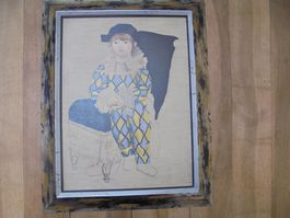 Arlequin - Picasso - Reproduction exacte