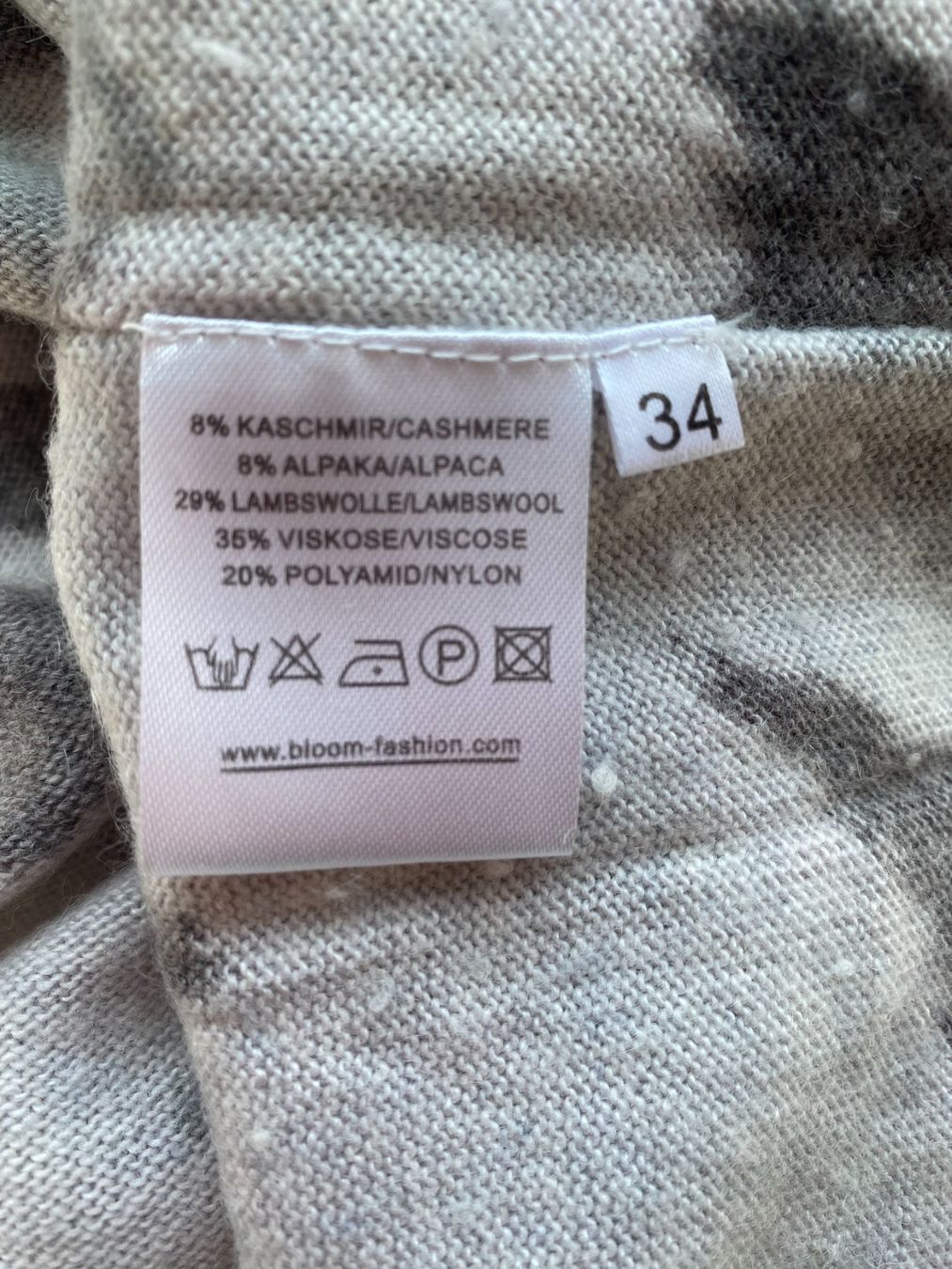 Bloom Maglioni & Felpe: Original Bloom Kaschmir, Lamswool Pullover , Gr. 38 – Nuovo (secondo la descrizione) da Stetten SH venduto da bijoux18 9