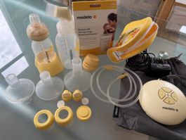 Medela Milchpumpe Set, Top Zustand, Winter-Angebot
