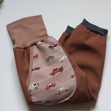 HANDMADE Softshellhosen Gr. 92/98: 2-3 Jahre *NEU*