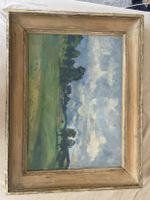 Gemälde Landschaft R. Hartmann 1937 gerahmt guter Zustand