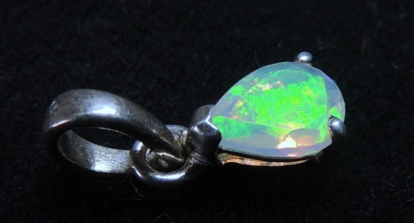 Ciondoli: Opal Silber 925 Anhänger – Usato da Waldenburg venduto da schaller707 2
