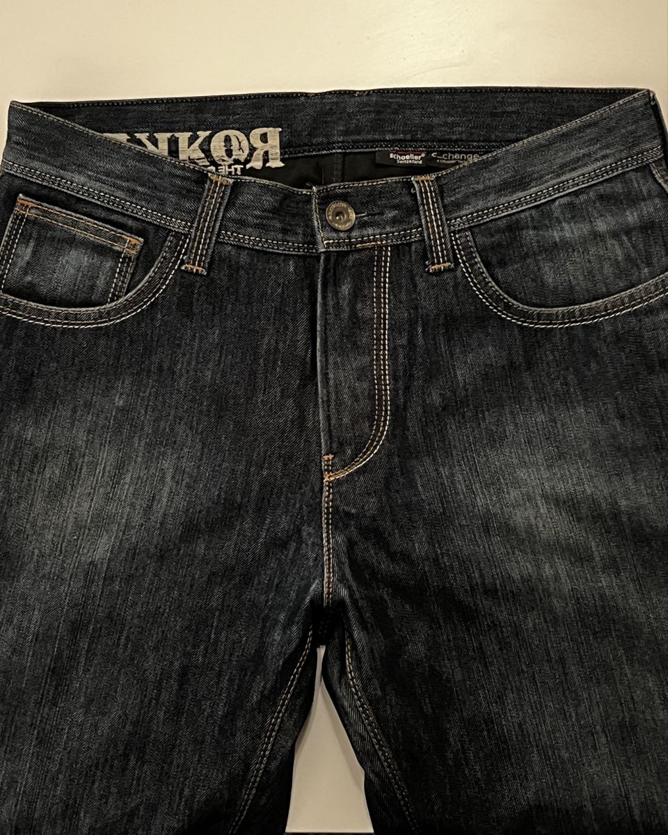 Rokker Jeans: Rokker Motorrad Jeans Dunkelblau – Nuovo (secondo la descrizione) da Embrach venduto da DmnkGTR 1