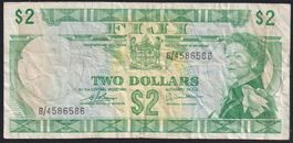 Fiji 2 Dollars 1974