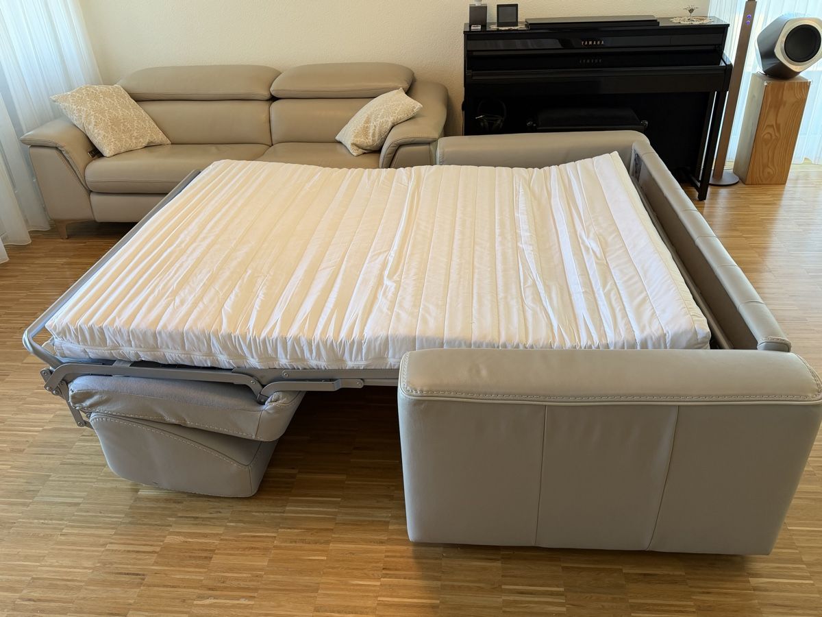 Sofas: TopTip elegantes Ledersofa Bettsofa Sofa – Gebraucht aus Pfäffikon SZ von Zitrone_100 4