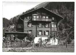 Klosters Dorf (GR) Pension Chalet Silvapina - Foto-AK - 1959