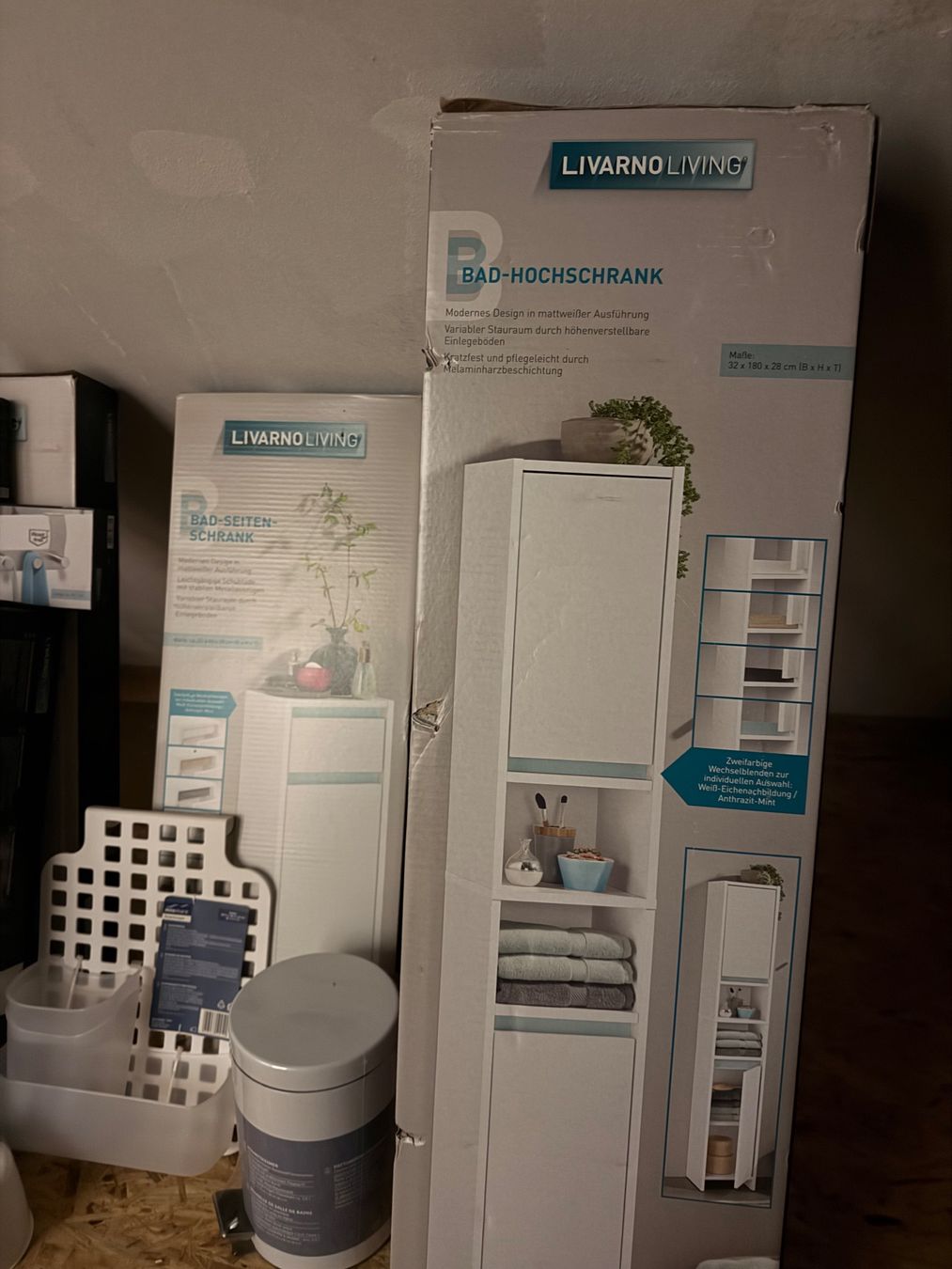 Mobili per bagno: Komplettes Badezimmer-Set neu in OVP – Nuovo e nell'imballaggio originale da Allschwil venduto da GrenzWert 1