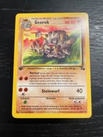 Pokemon Georok 37/62 fossil 1. edition