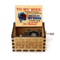 Musikdose mit Holz-box