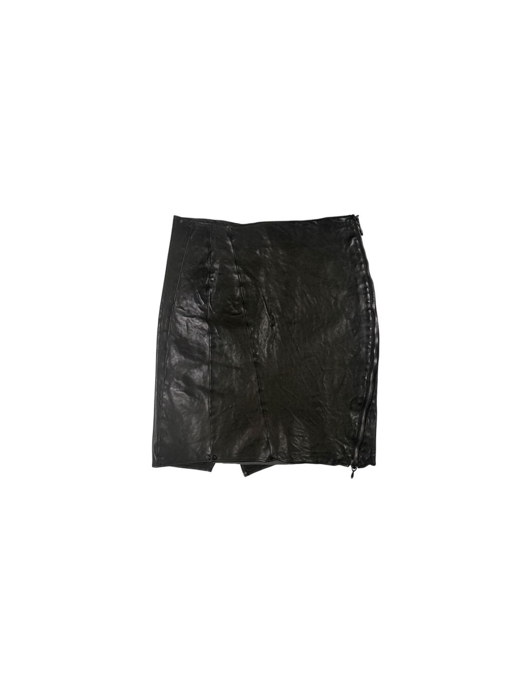 Jupes: Incarnation Sample Leather Wrap Skirt – D'occasion à Thierachern par n.webl