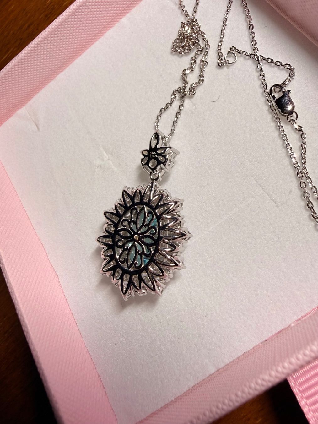 Catenine: Collier Tourmaline Paraiba Luxe – Nuovo e nell'imballaggio originale da St-Maurice venduto da Sandrinette123 2