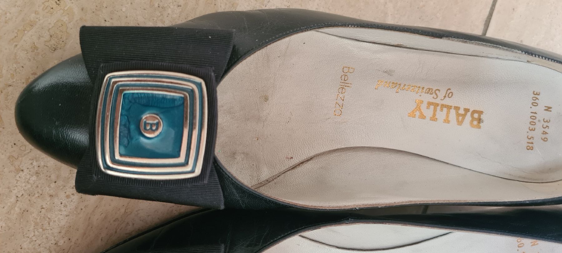 Bally Scarpe da donna: Schuhe von "Bally", Model BELEZZA, Grösse 37, dunkelblau – Usato da Untersiggenthal venduto da elisabeth076 2
