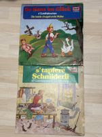 2 Schallplatten s‘tapfere Schniiderli, Hans im Glück