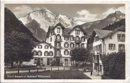 WILDERSWIL, hôtel balmer u. Bahnhof