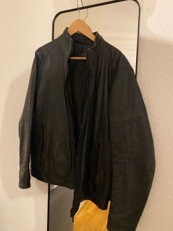 Strellson echtleder Jacke Gr. 50 Herren