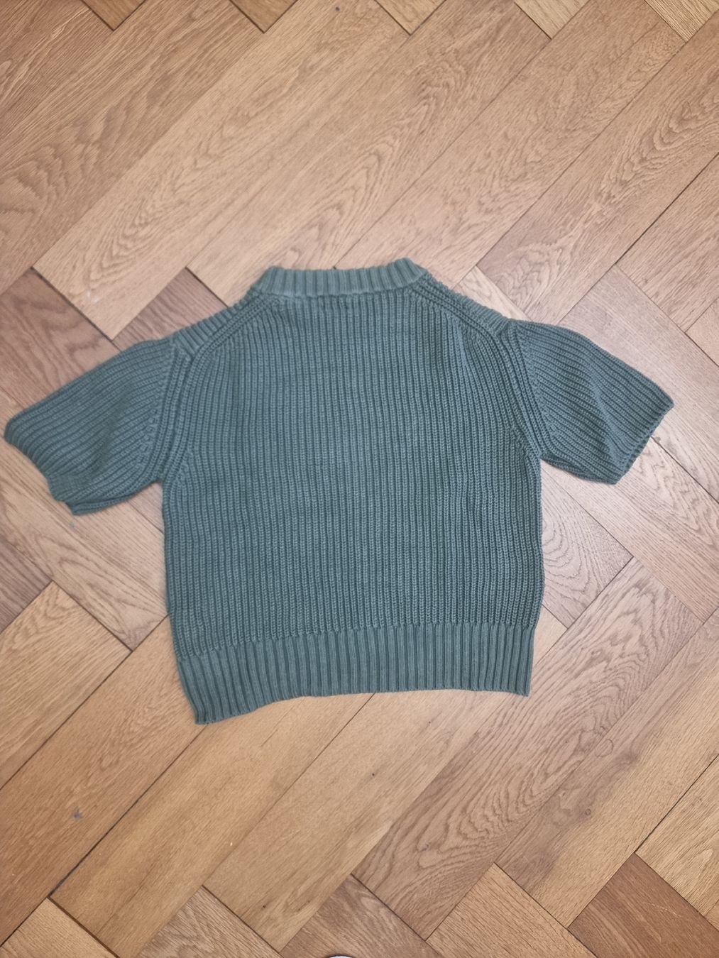 Massimo Dutti Maglioni & Felpe: Massimo Dutti Short Sleeve Purl, mottled dark green, M – Usato da Zürich venduto da chi_9dfb 2