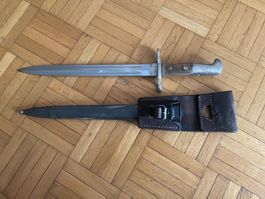 Bajonett Mod. 1918 Elsener Schwyz Klinge 300mm