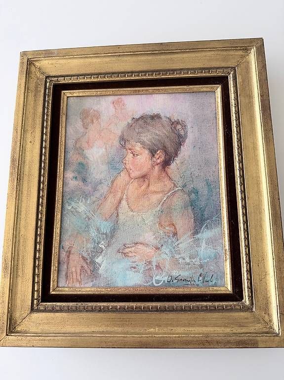 Dipinti: Portrait Mädchen, Oel auf Leinwand – Usato da Regensdorf venduto da brw_gqj5