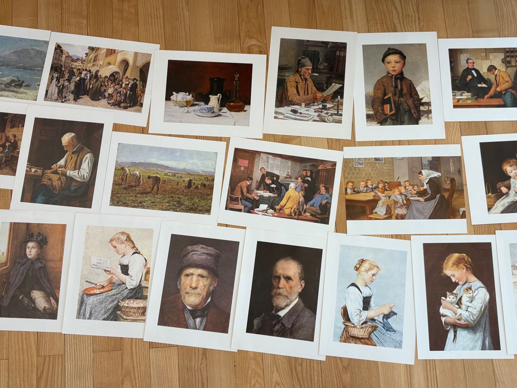 Foto & Immagini: Albert Anker - ausgewählte Bilder - Farbdruck – Nuovo (secondo la descrizione) da Arlesheim venduto da Spielmax 7