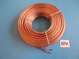 AKTION 25 M  Lautsprecherkabel 2x1,5mm2 Reinkupfer OFC