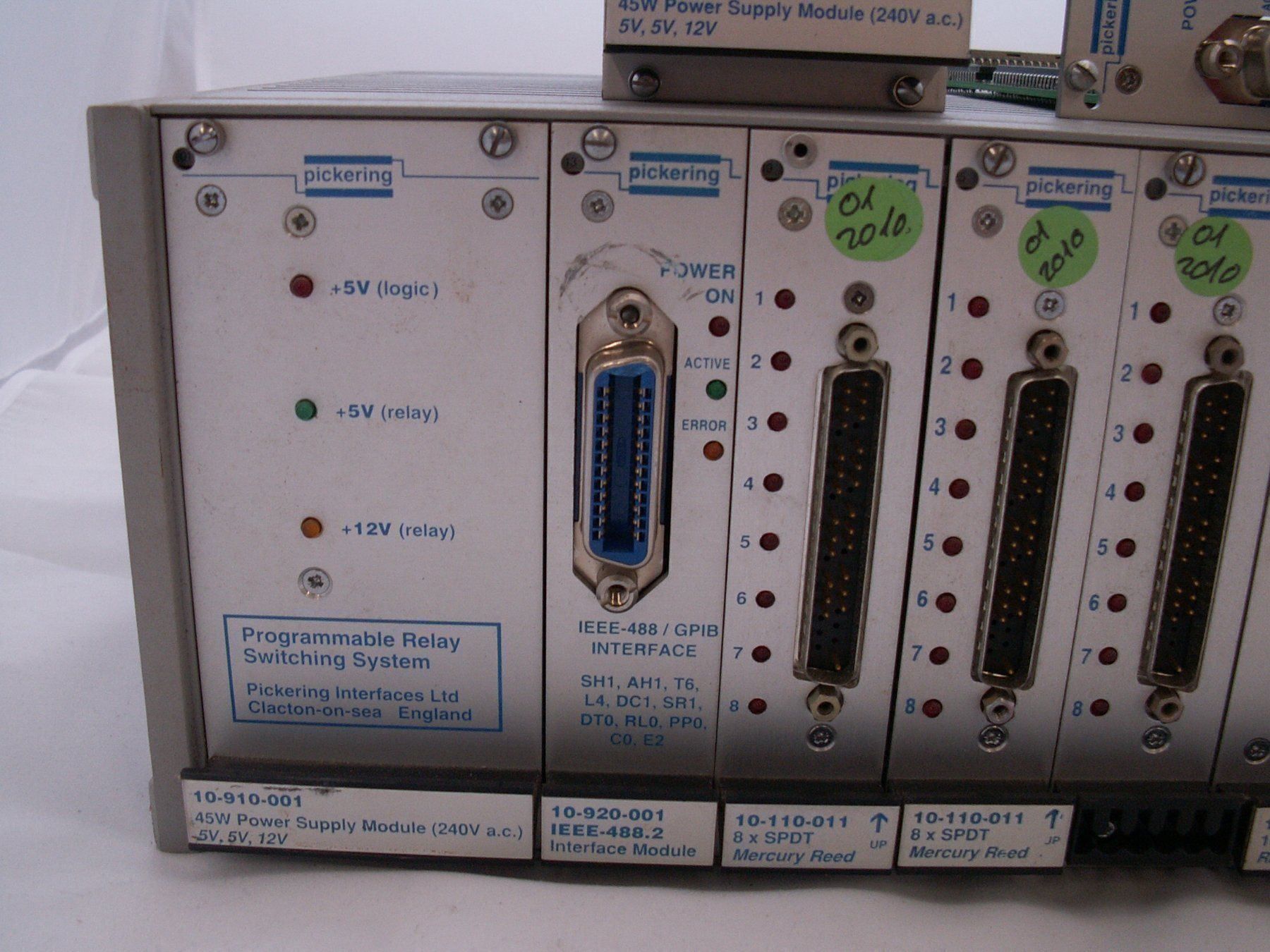 Mesurer: Multiplexeur de mesure GPIB Pickering – D'occasion à Attalens par Gmsa68 3