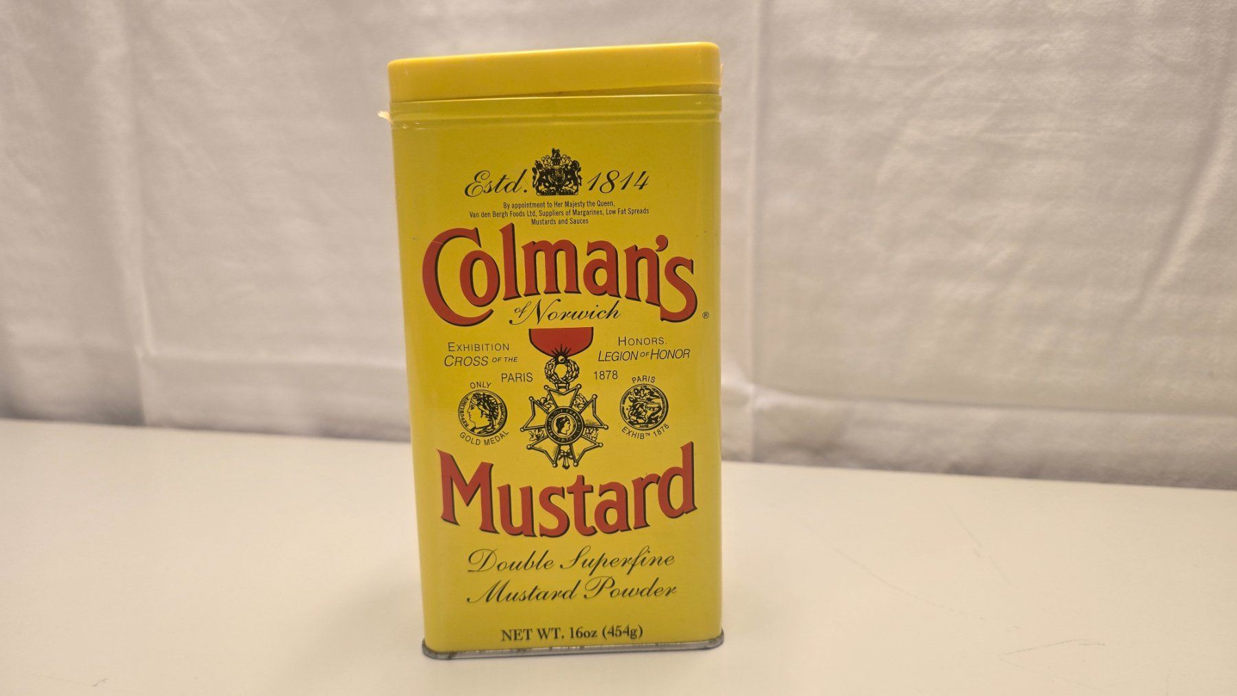 Cucine complete: Colman's Senf Dose, Limited Edition, gelb – Usato da Zürich venduto da Bobesfee 1